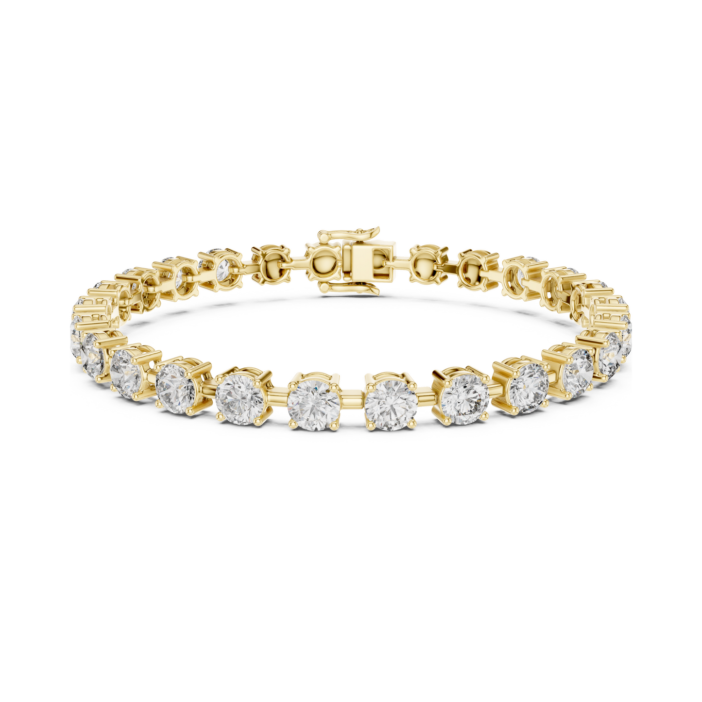 TechChic Lab Diamond Tennis Bracelet for Modern Women & Working Teens