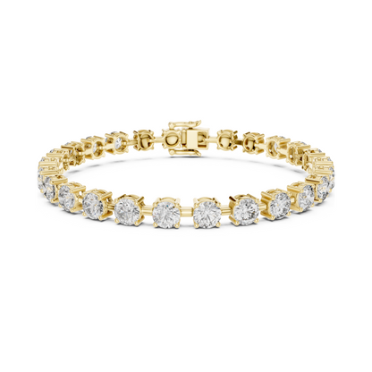 TechChic Lab Diamond Tennis Bracelet for Modern Women & Working Teens