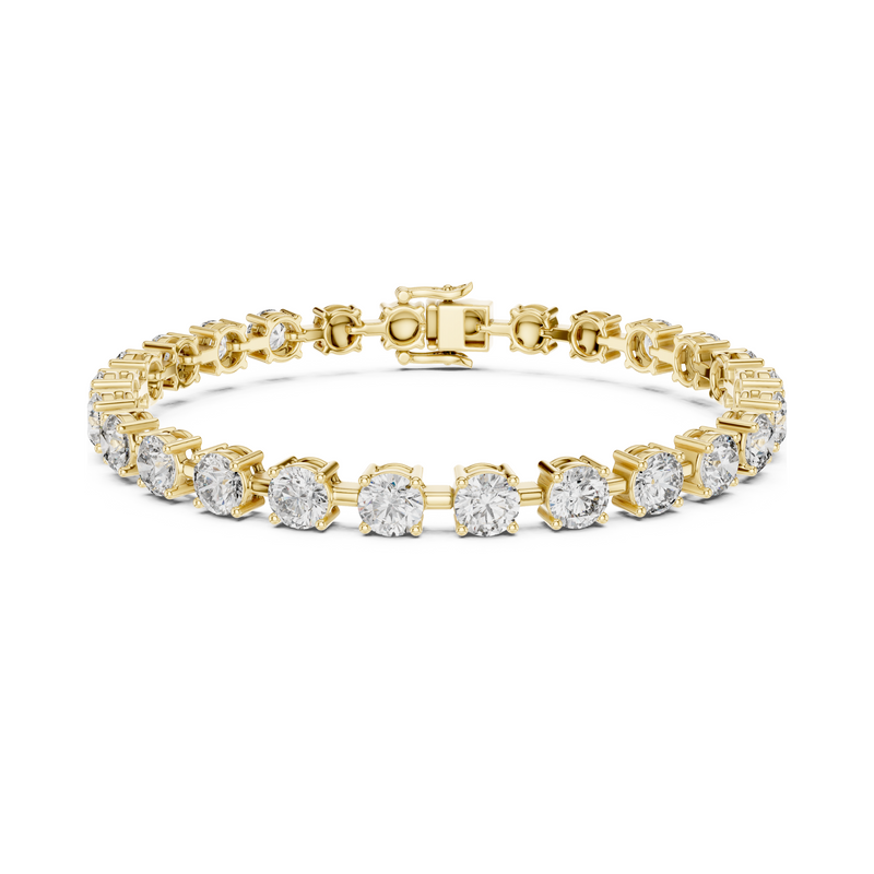 TechChic Lab Diamond Tennis Bracelet for Modern Women & Working Teens