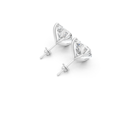 Classic Blissful Solitaire Lab Diamond Martini Studs Earrings