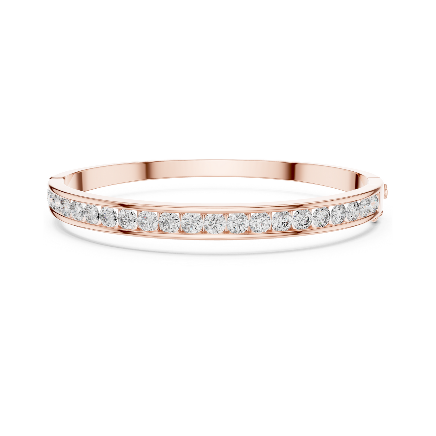 The Pretty Glowing Lab Diamond Bangle for Fashionable Women & Gifting