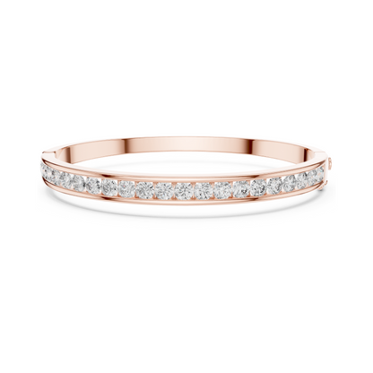 The Pretty Glowing Lab Diamond Bangle for Fashionable Women & Gifting