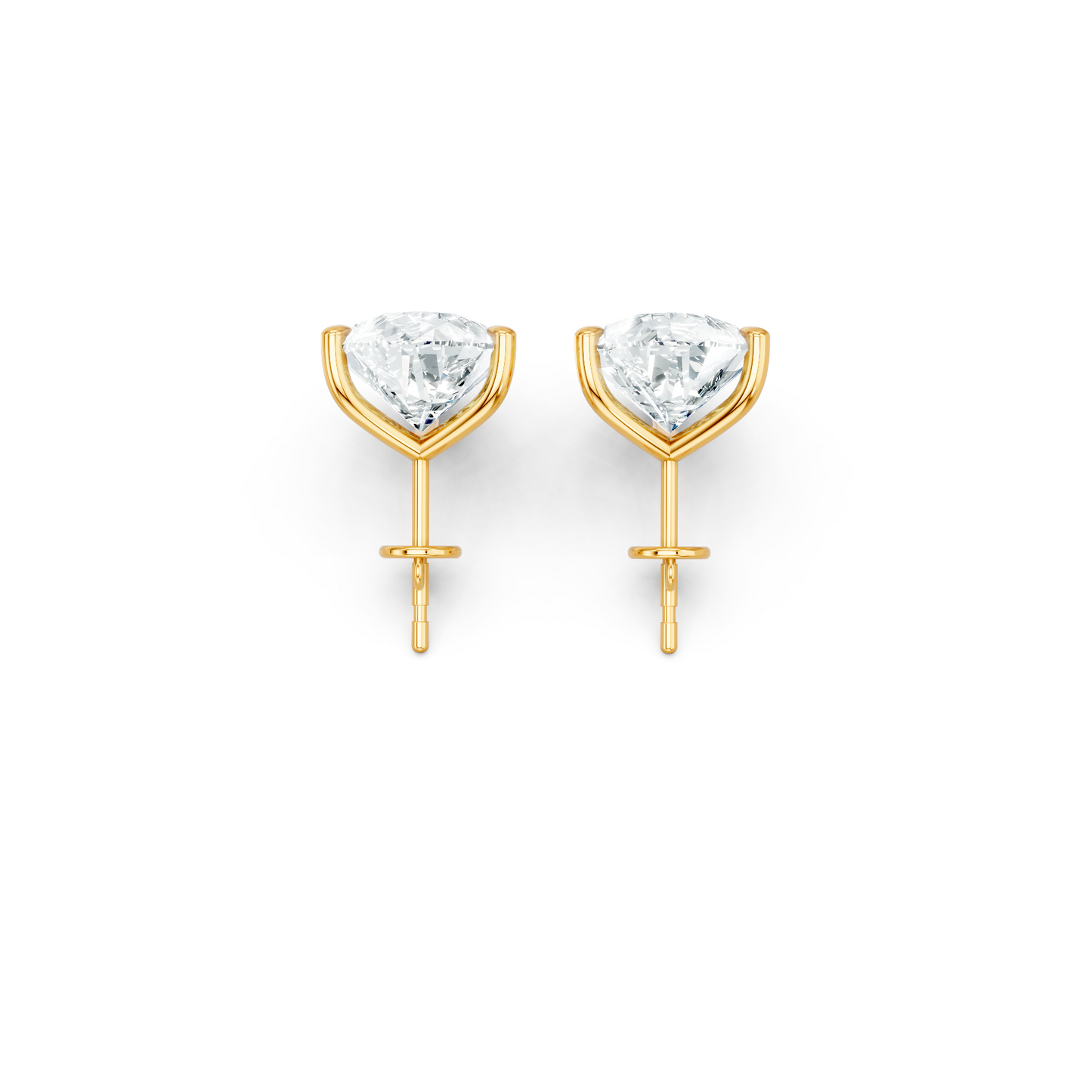 Classic Blissful Solitaire Lab Diamond Martini Studs Earrings