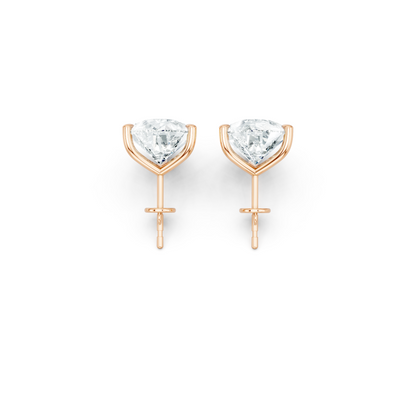 Classic Blissful Solitaire Lab Diamond Martini Studs Earrings