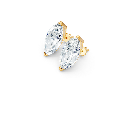 Classic Blissful Solitaire Lab Diamond Martini Studs Earrings