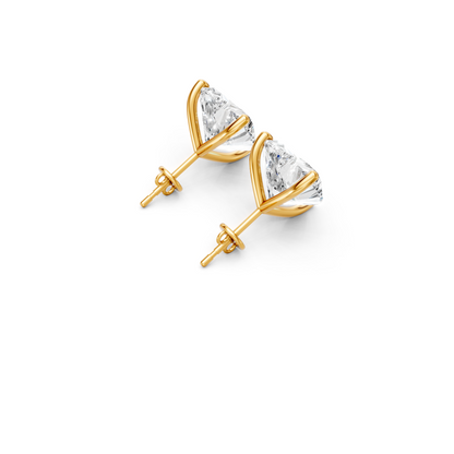 Classic Blissful Solitaire Lab Diamond Martini Studs Earrings