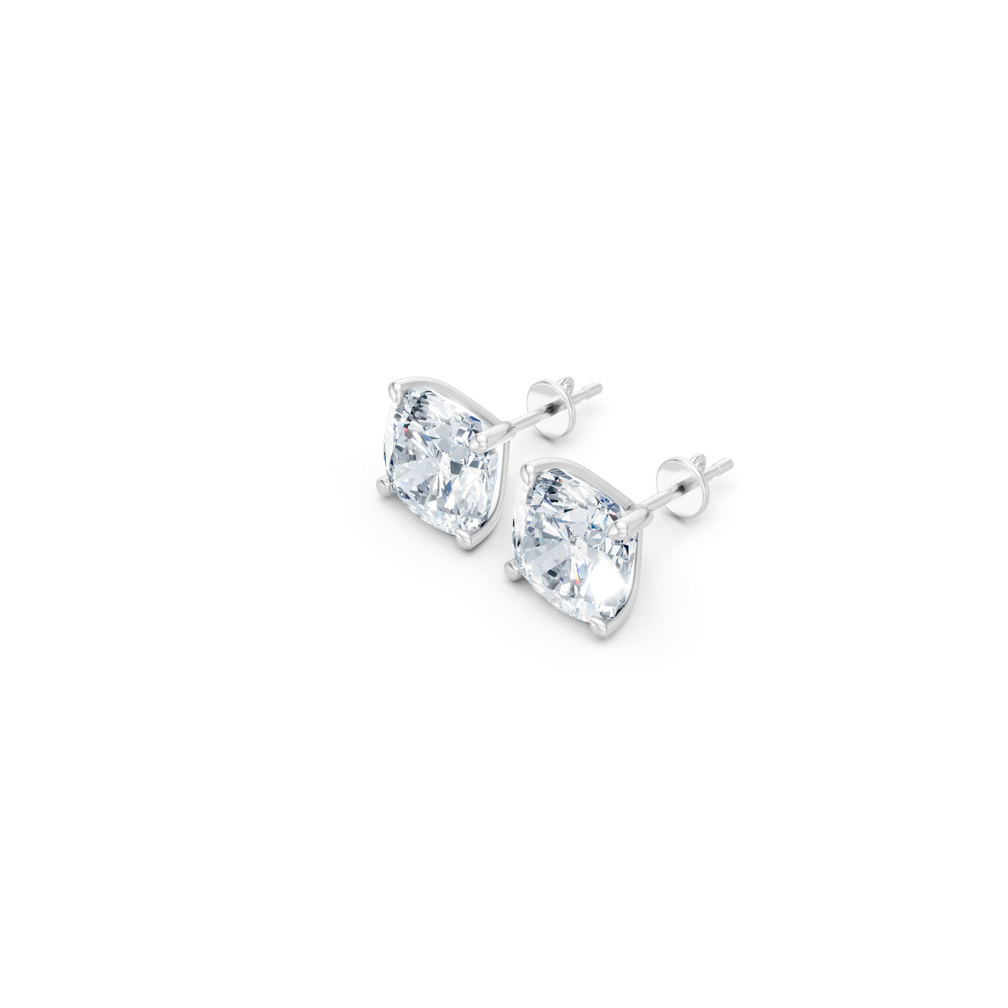 Classic Blissful Solitaire Lab Diamond Martini Studs Earrings