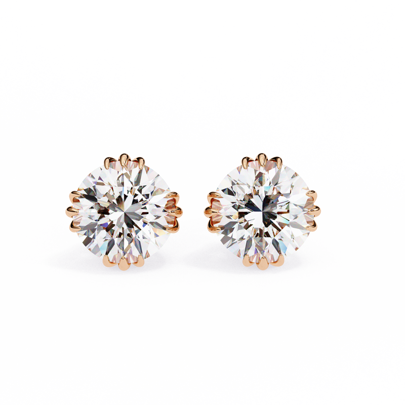 1.5 Carat Lab Diamonds Stud Earrings For Women