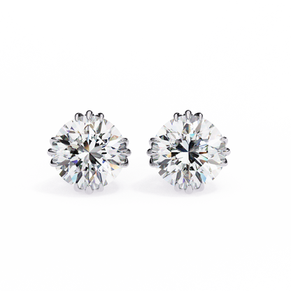 1.5 Carat Lab Diamonds Stud Earrings For Women