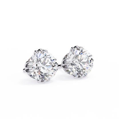 1.5 Carat Lab Diamonds Stud Earrings For Women