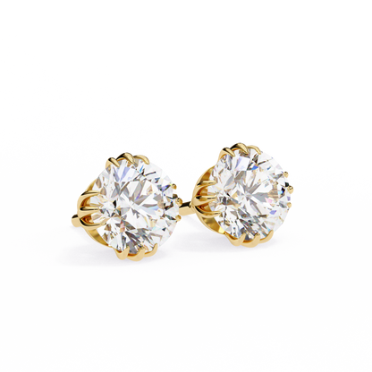 1.5 Carat Lab Diamonds Stud Earrings For Women