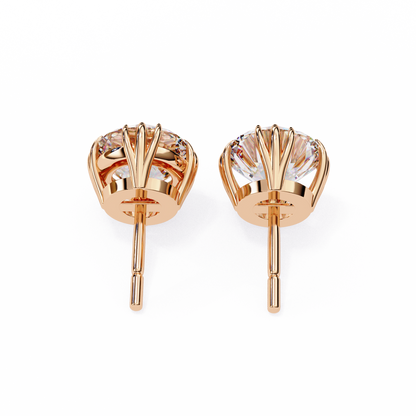 1.5 Carat Lab Diamonds Stud Earrings For Women