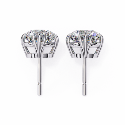1.5 Carat Lab Diamonds Stud Earrings For Women