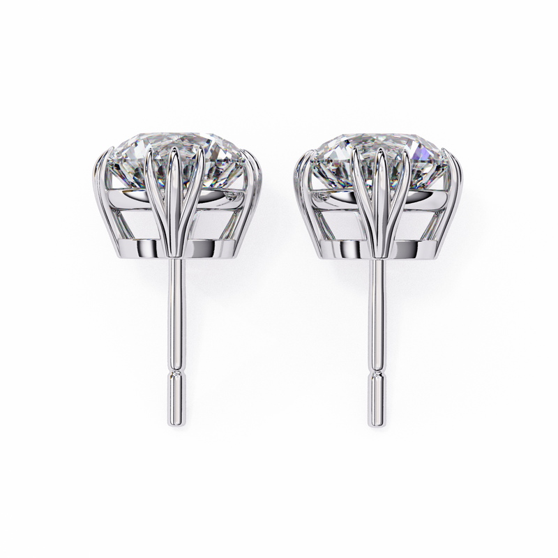 1.5 Carat Lab Diamonds Stud Earrings For Women