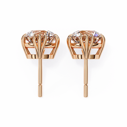 1.5 Carat Lab Diamonds Stud Earrings For Women