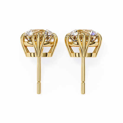 1.5 Carat Lab Diamonds Stud Earrings For Women