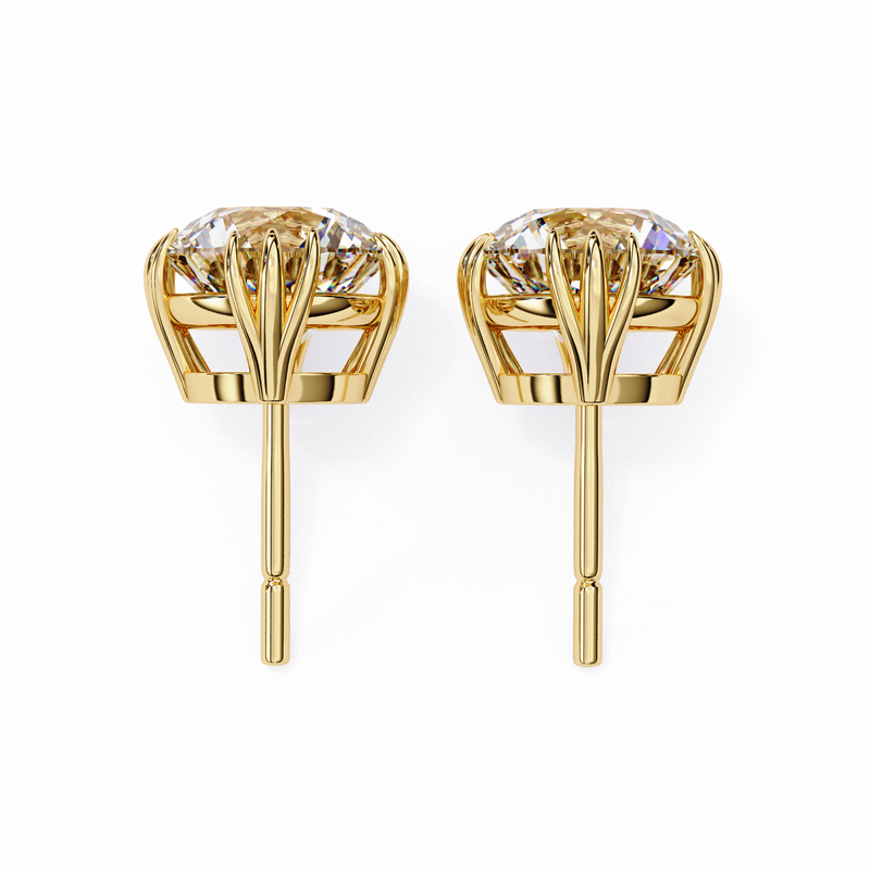1.5 Carat Lab Diamonds Stud Earrings For Women