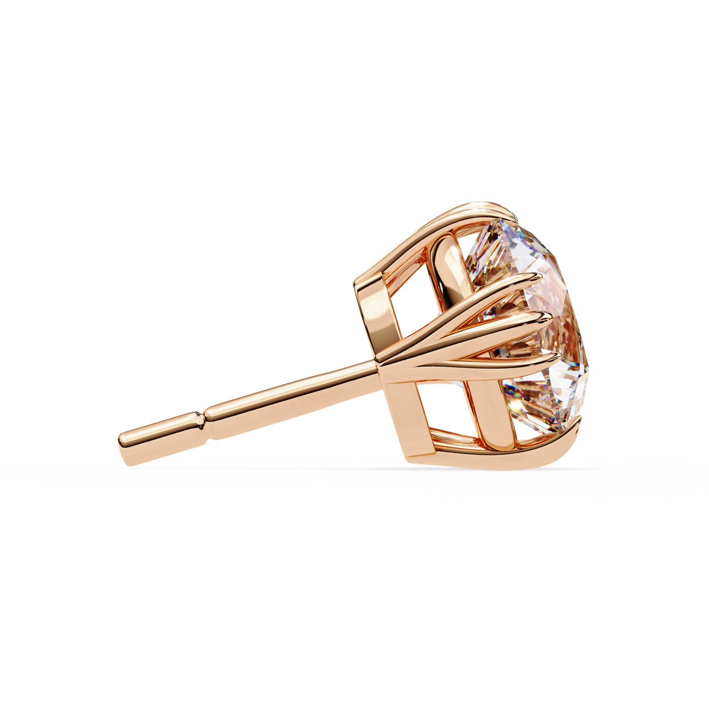 1.5 Carat Lab Diamonds Stud Earrings For Women