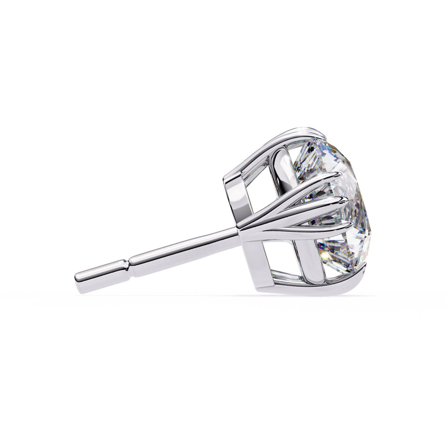 1.5 Carat Lab Diamonds Stud Earrings For Women