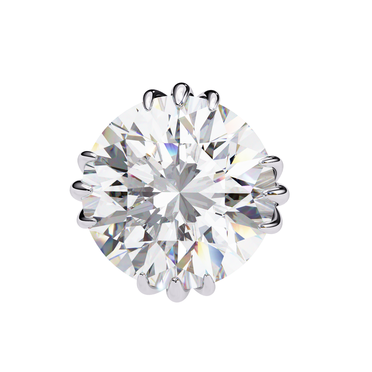 1.5 Carat Lab Diamonds Stud Earrings For Women