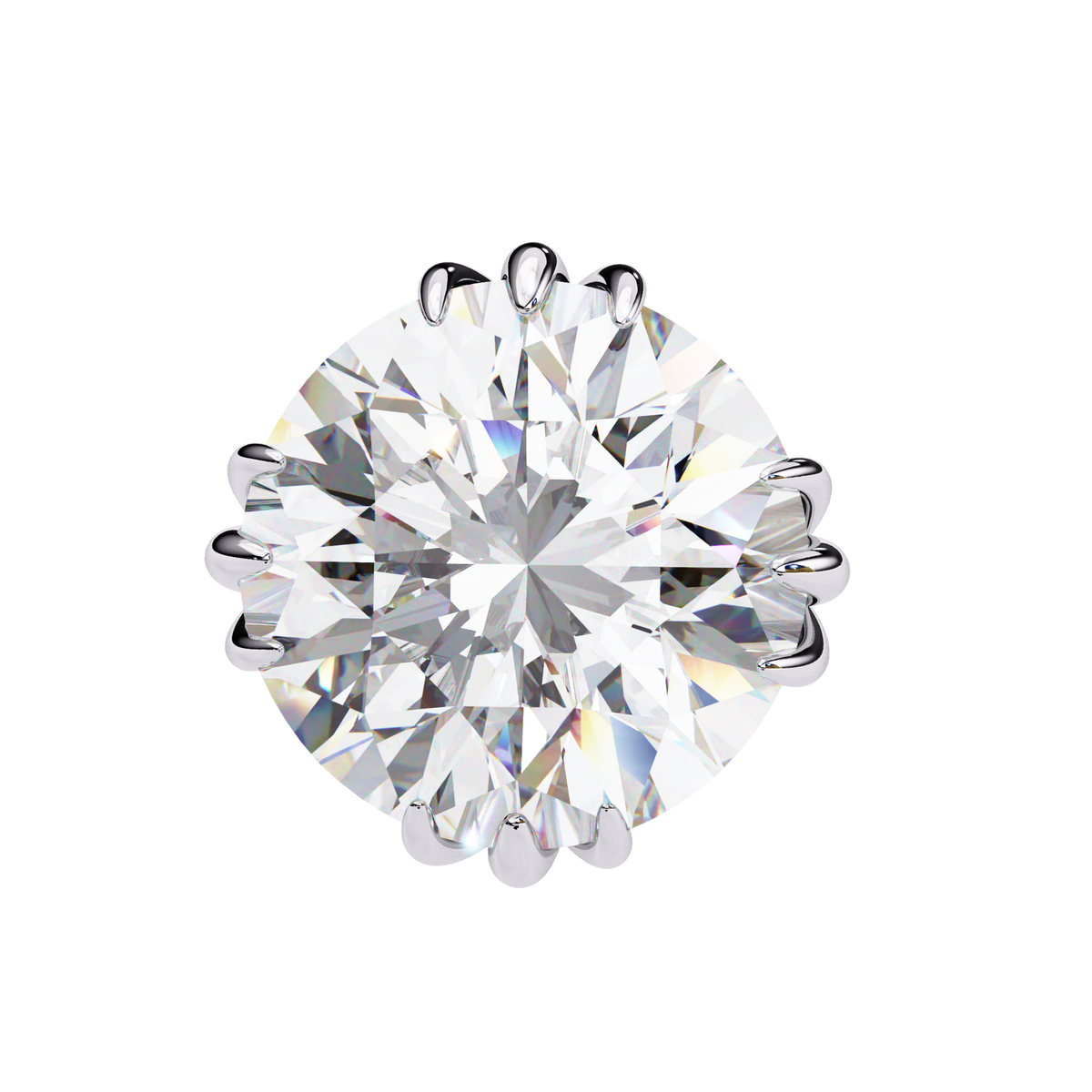 1.5 Carat Lab Diamonds Stud Earrings For Women