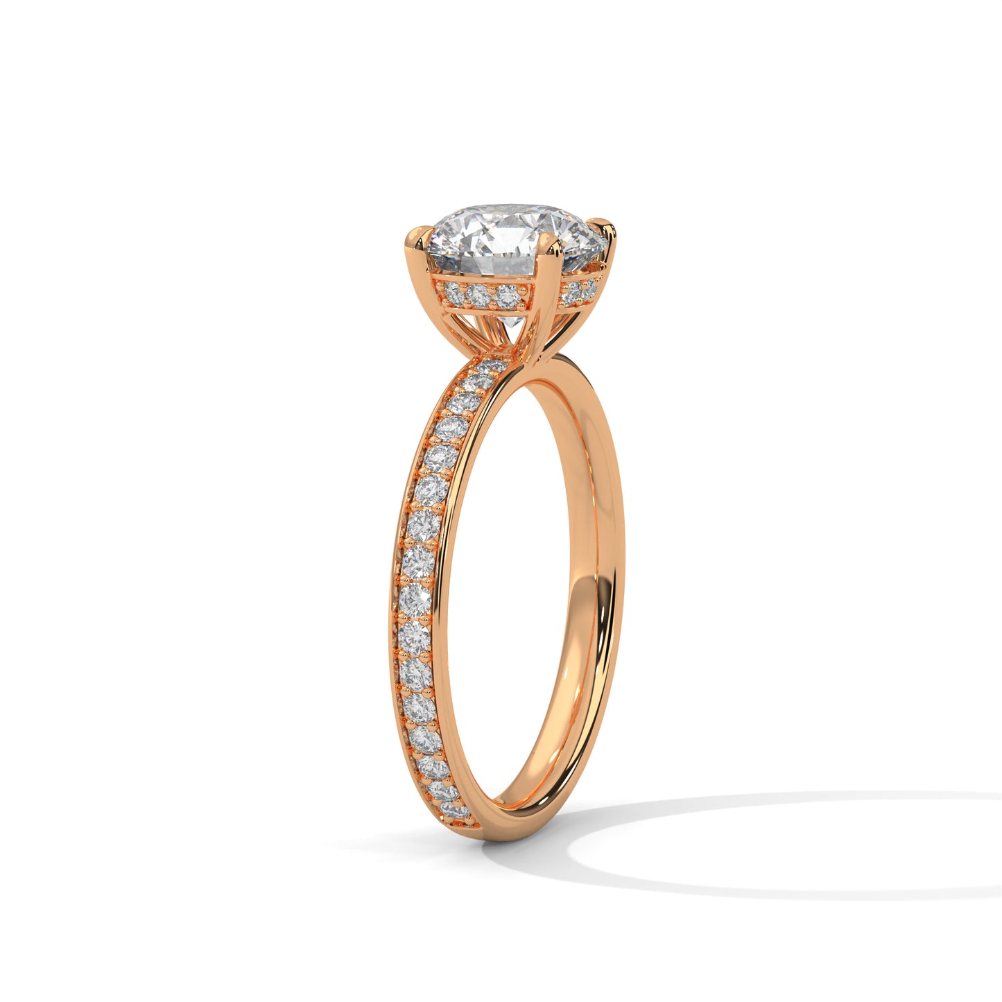 2 Carat Round Women's Classic Solitaire Lab Diamond Engagement/ Wedding Ring