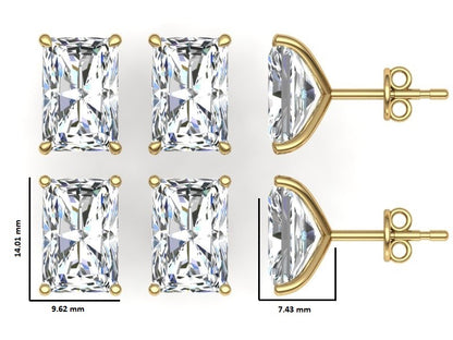 Classic Blissful Solitaire Lab Diamond Martini Studs Earrings