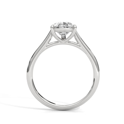 2 Carat Pear Shape Engagement Ring For Women in Lab Diamond