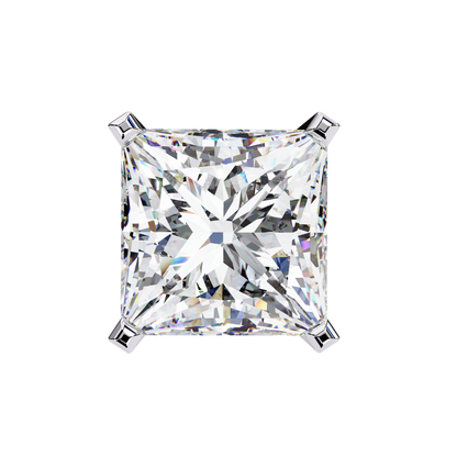 1.5 Carat Princess Cut Lab Diamonds Stud Earrings For Women