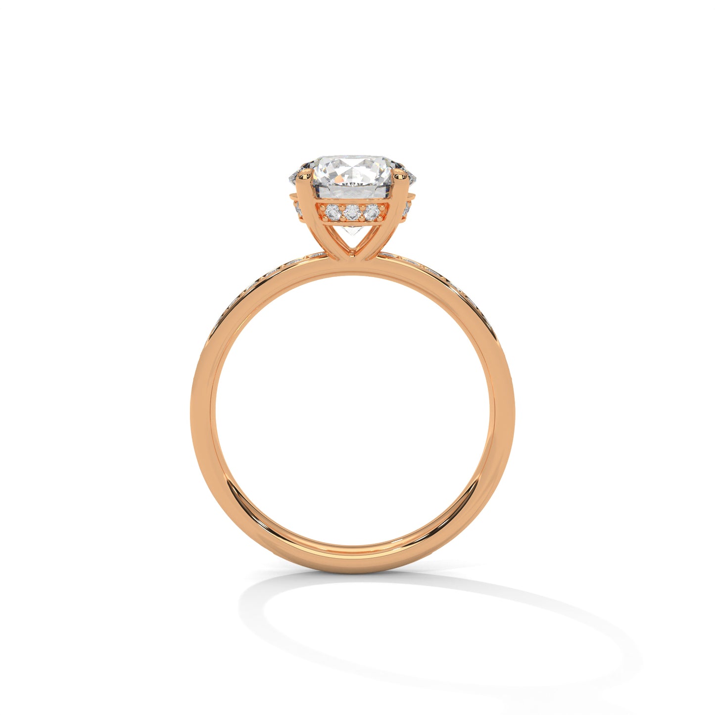 2 Carat Round Women's Classic Solitaire Lab Diamond Engagement/ Wedding Ring