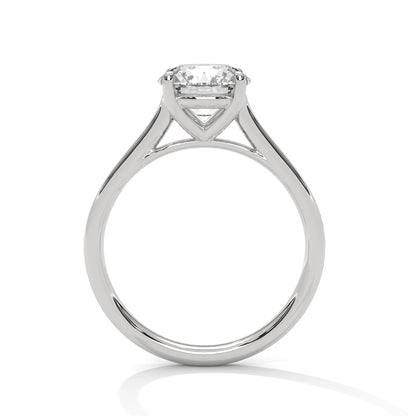 Solitaire 2 Carat Round Lab Diamond Engagement Ring