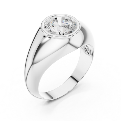 Sacred Strength – 2 Carat Lab Diamond Wedding Ring for Men