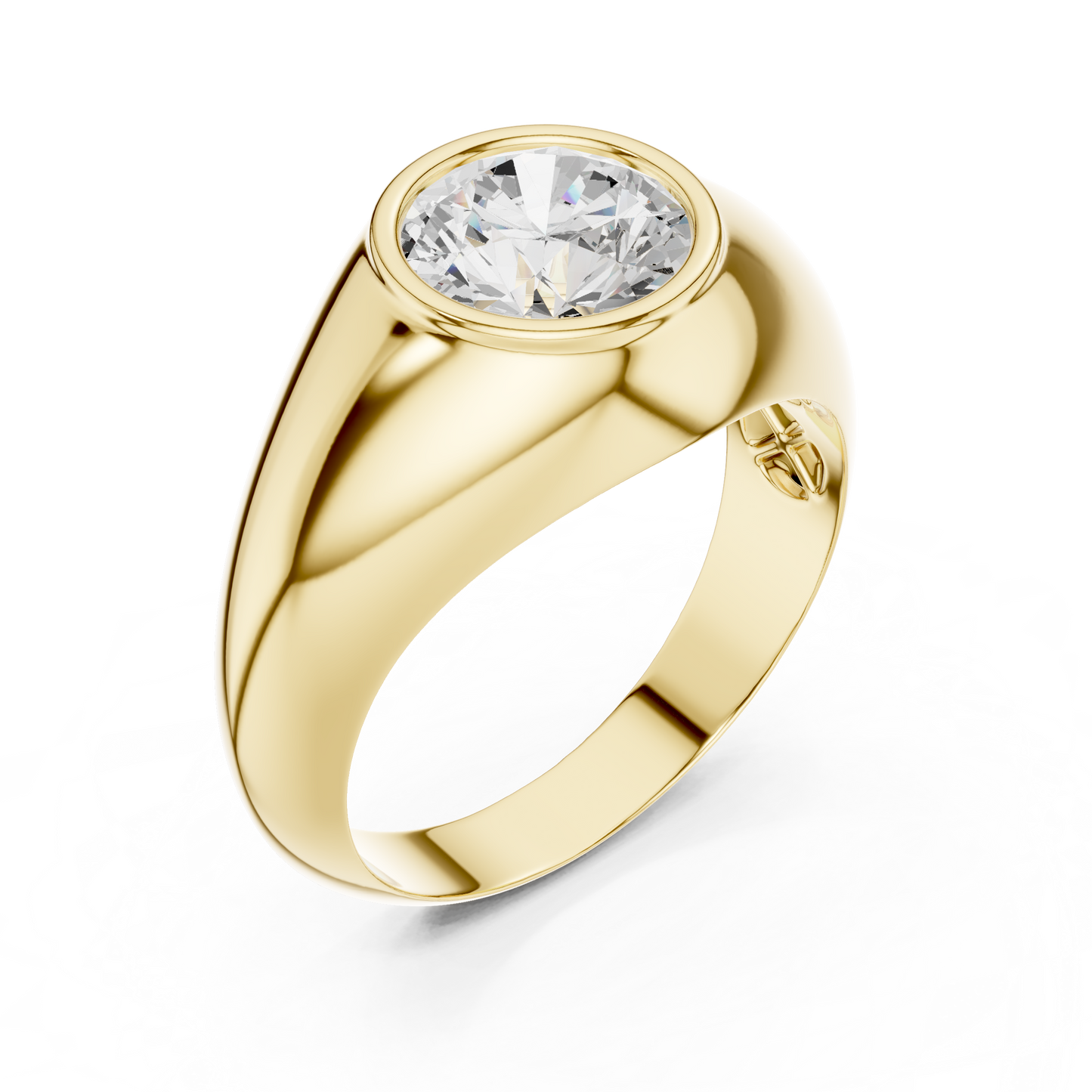 Sacred Strength – 2 Carat Lab Diamond Wedding Ring for Men