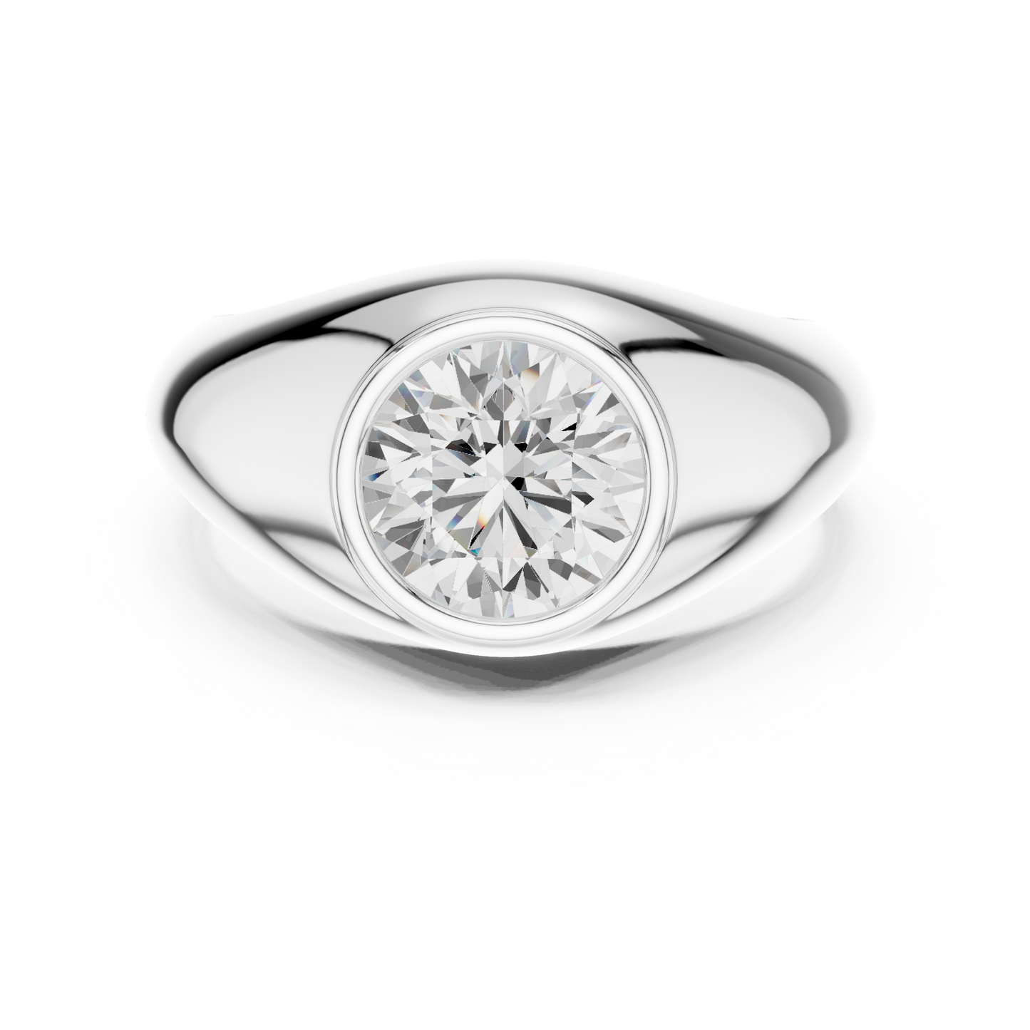 Sacred Strength – 2 Carat Lab Diamond Wedding Ring for Men