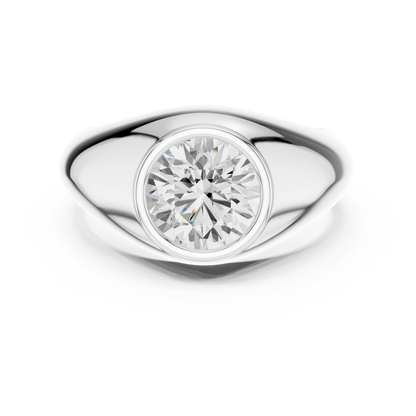 Sacred Strength – 2 Carat Lab Diamond Wedding Ring for Men