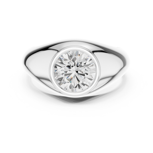 Sacred Strength – 2 Carat Lab Diamond Wedding Ring for Men