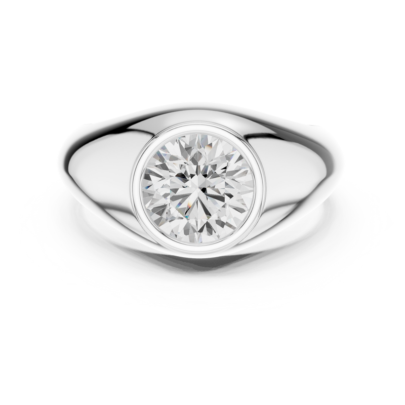 Sacred Strength – 2 Carat Lab Diamond Wedding Ring for Men