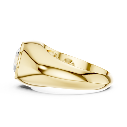 Sacred Strength – 2 Carat Lab Diamond Wedding Ring for Men