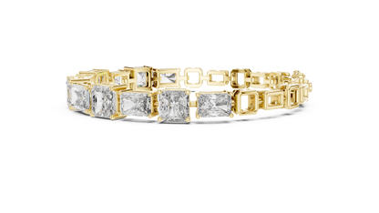 Minimal Lab Grown Diamond Bracelet For Women