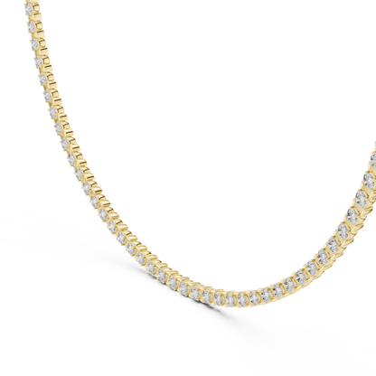 Aurora Spark - Elegant Lab Diamond Tennis Necklace