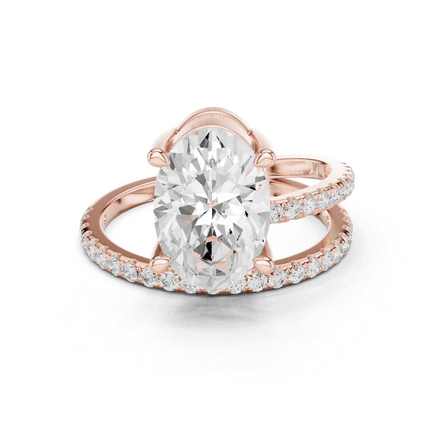 Symbol Of Togetherness 3 Carat Lab Grown Diamond Ring