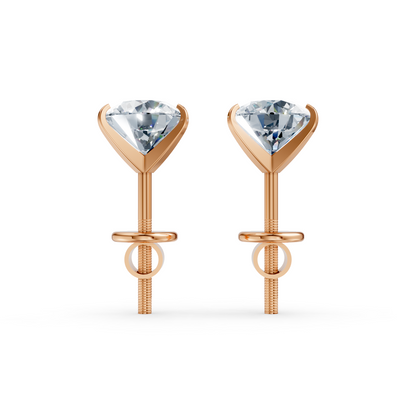 20 Cent Sparkle Lab Diamond Studs – Perfect Rakhi Gift for Sister