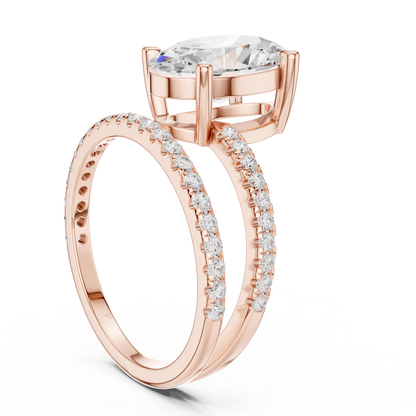 Symbol Of Togetherness 3 Carat Lab Grown Diamond Ring