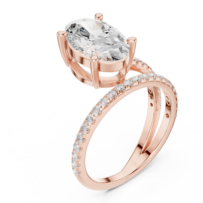 Symbol Of Togetherness 3 Carat Lab Grown Diamond Ring
