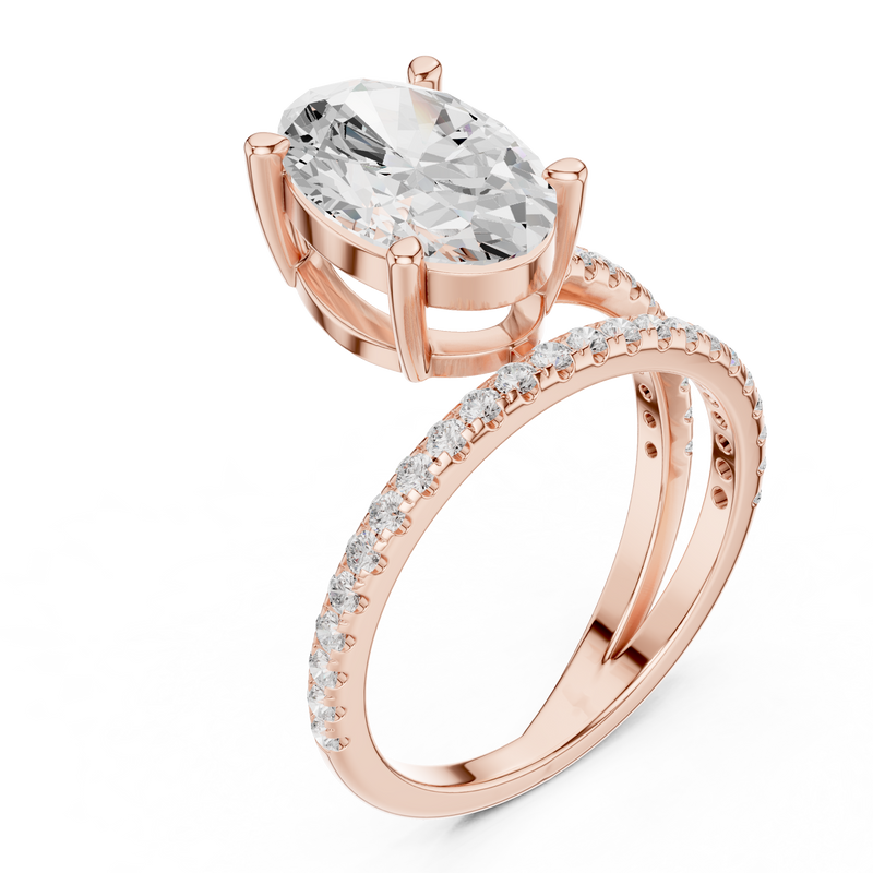 Symbol Of Togetherness 3 Carat Lab Grown Diamond Ring