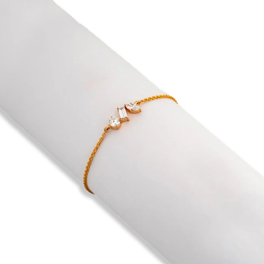0.89 Carat Lab-Grown Diamond Bracelet for Women - view 2