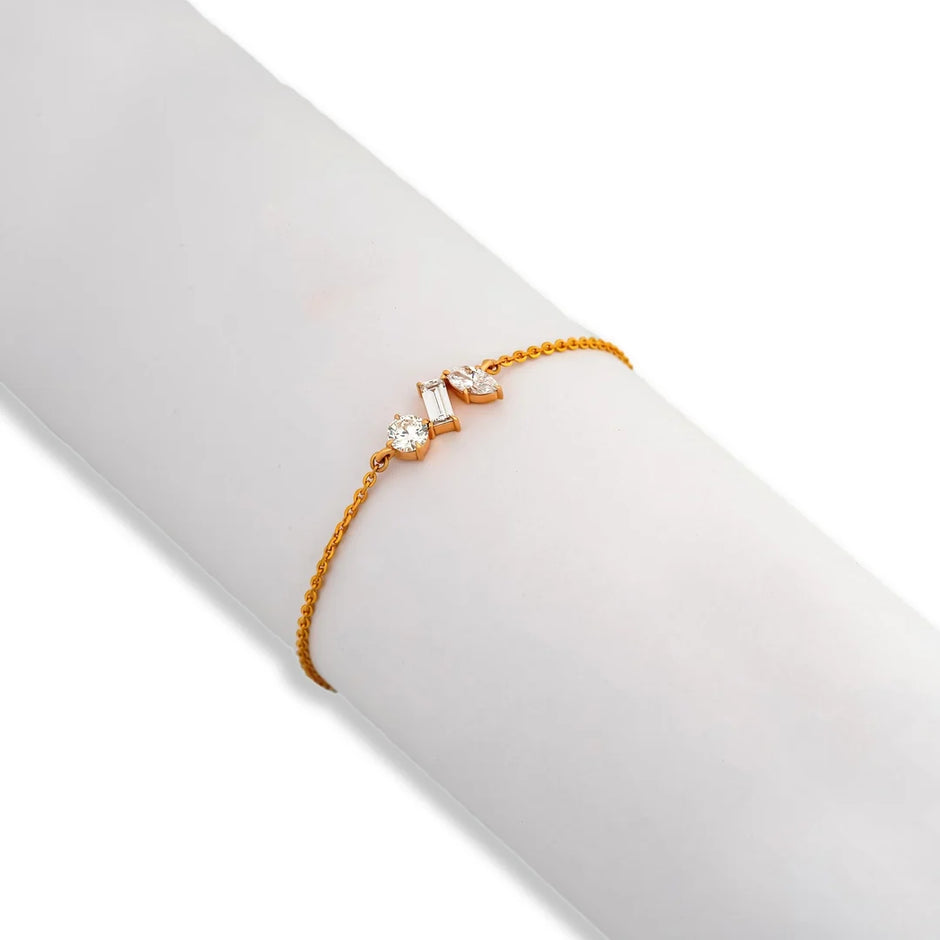 0.89 Carat Lab-Grown Diamond Bracelet for Women - view 2
