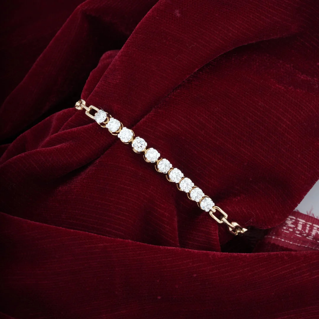 2.17 Carat Lab-Grown Diamond Bracelet for Women - view 3