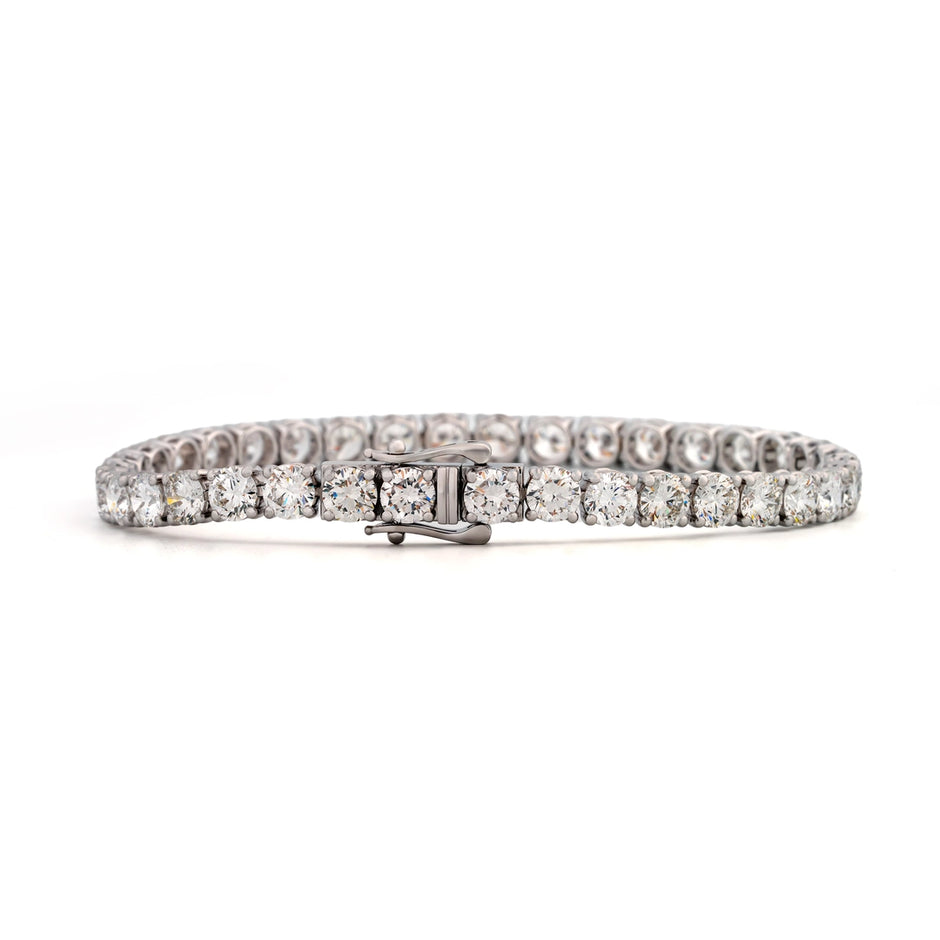 13.36 Carat Lab-Grown Diamond Bracelet for Women - view 1