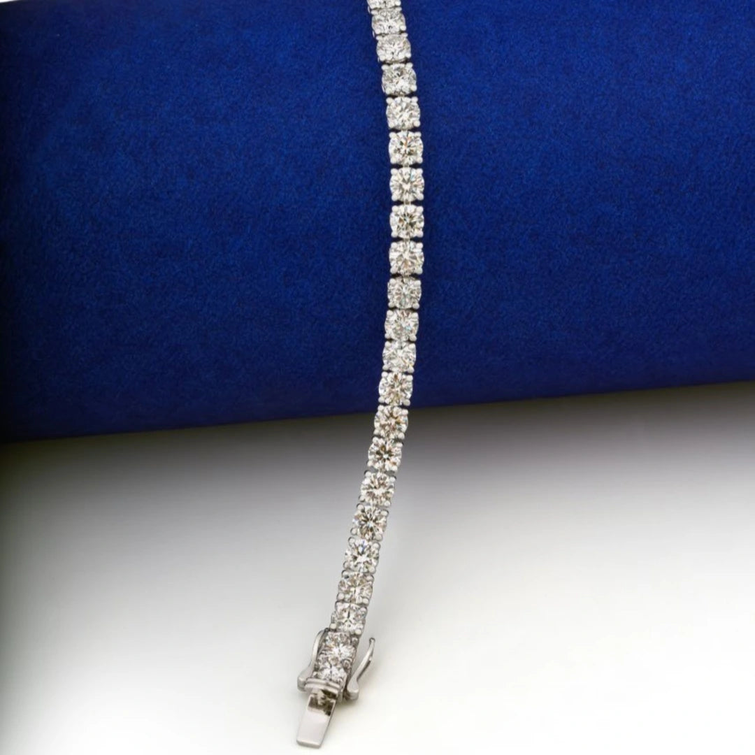 13.36 Carat Lab-Grown Diamond Bracelet for Women - view 2